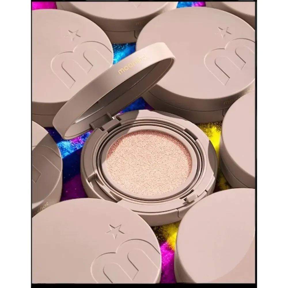 MOONSHOT Conscious Fit Cushion Foundation 15N Cosmic Cream + Refill K-Beauty